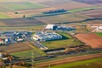 Luftbild von DBK David + Baader GmbH in Rülzheim im Bundesland Rheinland-Pfalz, Deutschland