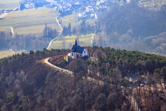 St.-Anna-Kapelle auf dem Annaberg in Burrweiler im Bundesland Rheinland-Pfalz, Deutschland