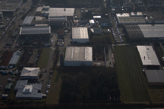 Landau Nord in Landau in der Pfalz im Bundesland Rheinland-Pfalz, Deutschland aus der Luft betrachtet