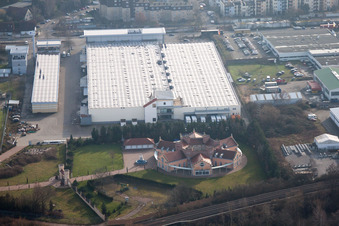 Drohnenaufname von Landau Nord in Landau in der Pfalz im Bundesland Rheinland-Pfalz, Deutschland
