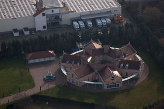 Drohnenbild von Landau Nord in Landau in der Pfalz im Bundesland Rheinland-Pfalz, Deutschland