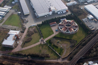 Luftbild von Landau Nord in Landau in der Pfalz im Bundesland Rheinland-Pfalz, Deutschland