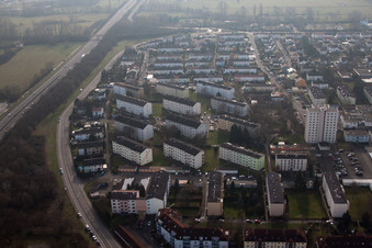 Luftbild von Horstring in Landau in der Pfalz im Bundesland Rheinland-Pfalz, Deutschland
