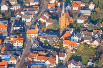 St. Anna und St. Annen Kapelle in Bischweier im Bundesland Baden-Württemberg, Deutschland