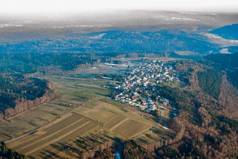 Freiolsheim von Nordwesten in Gaggenau im Bundesland Baden-Württemberg, Deutschland