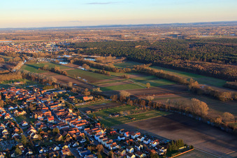 Modellsportplatz in Rülzheim im Bundesland Rheinland-Pfalz, Deutschland