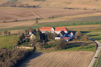 Luftbild von LebensART Haftelhof GmbH aus Süden in Schweighofen im Bundesland Rheinland-Pfalz, Deutschland