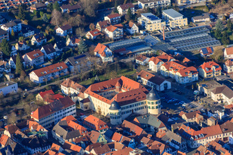 Schloss Bad Bergzabern und Schlosshotel Bergzaberner Hof im Bundesland Rheinland-Pfalz, Deutschland