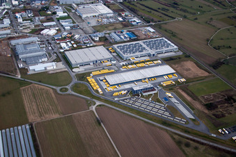 Dachser Spedition von Süden in Malsch im Bundesland Baden-Württemberg, Deutschland