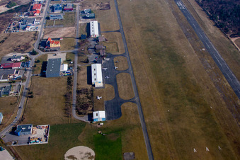 Haguenau im Bundesland Bas-Rhin, Frankreich aus der Luft