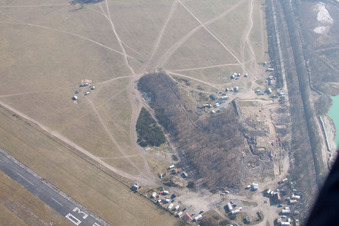 Haguenau im Bundesland Bas-Rhin, Frankreich von oben gesehen
