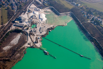Haguenau im Bundesland Bas-Rhin, Frankreich aus der Vogelperspektive