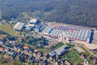 WeberHaus GmbH & Co. KG und World of Living im Ortsteil Linx in Rheinau im Bundesland Baden-Württemberg, Deutschland