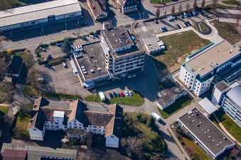 Epilepsiezentrum Kork in Kehl im Bundesland Baden-Württemberg, Deutschland von oben