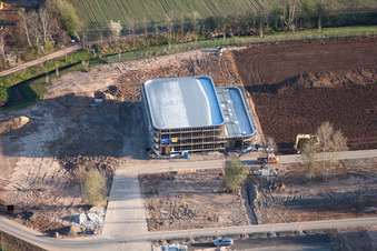 Drohnenaufname von Landau in der Pfalz im Bundesland Rheinland-Pfalz, Deutschland