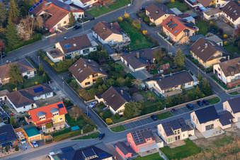 Erfensteinweg in Jockgrim im Bundesland Rheinland-Pfalz, Deutschland