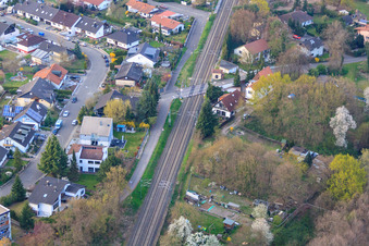 Bahnübergang Ziegelbergstr in Jockgrim im Bundesland Rheinland-Pfalz, Deutschland