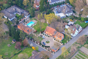Luftbild von Parkring x Ziegelbergstr in Jockgrim im Bundesland Rheinland-Pfalz, Deutschland