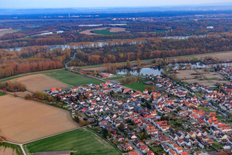 Gartenstr in Leimersheim im Bundesland Rheinland-Pfalz, Deutschland