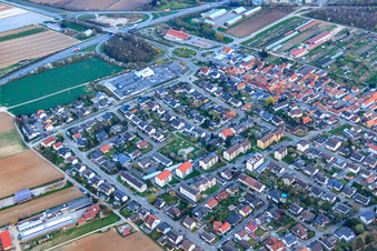 Luftbild von Röntgenstr in Kandel im Bundesland Rheinland-Pfalz, Deutschland