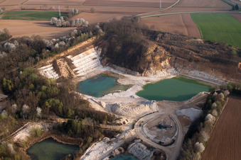 Riedseltz im Bundesland Bas-Rhin, Frankreich von oben