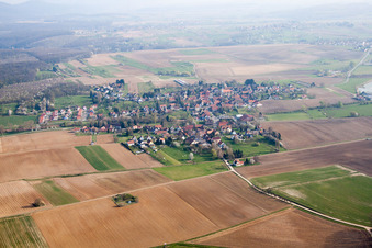 Surbourg im Bundesland Bas-Rhin, Frankreich aus der Luft