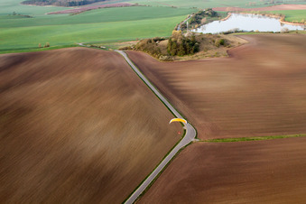 Frühstart in Westhausen nach Bad Neustadt/Saale im Bundesland Thüringen, Deutschland