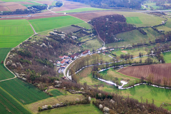 Maria im Stein an der fränkischen Saale in Hollstadt im Bundesland Bayern, Deutschland