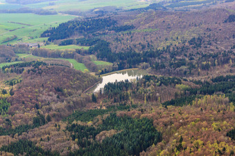 Stausee Roth II in Römhild im Bundesland Thüringen, Deutschland