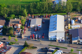 Drehleiter-Werkstatt Beitel und Stier GmbH im Ortsteil Minderslachen in Kandel im Bundesland Rheinland-Pfalz, Deutschland