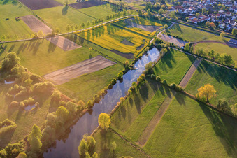 Panzergraben Steinfeld im Frühjahr im Bundesland Rheinland-Pfalz, Deutschland