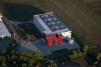 Luftaufnahme von Industriegebiet Nord in Landau in der Pfalz im Bundesland Rheinland-Pfalz, Deutschland