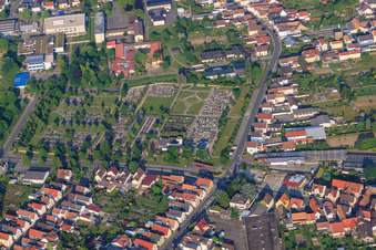 Friedhof Rülzheim im Bundesland Rheinland-Pfalz, Deutschland