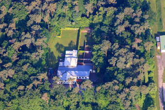 Luftbild von Schützenhaus 1928 Rülzheim e.V im Bundesland Rheinland-Pfalz, Deutschland