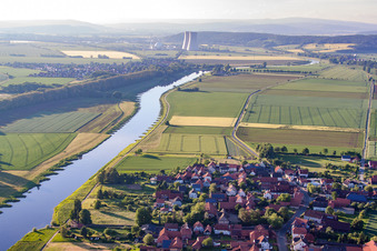 Ortsteil Hajen in Emmerthal im Bundesland Niedersachsen, Deutschland