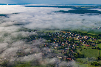 Ort hinter Wolken im Ortsteil Fürstenau in Höxter im Bundesland Nordrhein-Westfalen, Deutschland