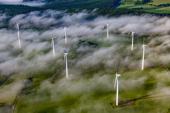 Windpark Fürstenau in Höxter im Bundesland Nordrhein-Westfalen, Deutschland