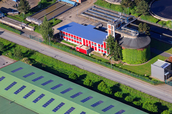 Kläranlage Höxter im Bundesland Nordrhein-Westfalen, Deutschland