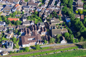 Bachstr in Höxter im Bundesland Nordrhein-Westfalen, Deutschland