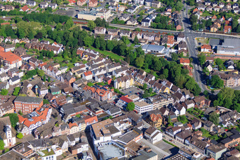 Zentrum Corbiestraße x Marktstr in Höxter im Bundesland Nordrhein-Westfalen, Deutschland