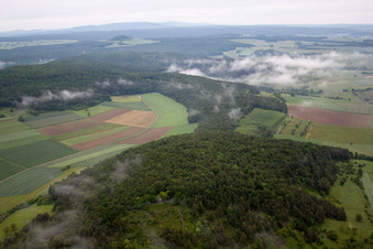 Naturschutzgebiet 7 Brüder im Ortsteil Diebach in Hammelburg im Bundesland Bayern, Deutschland