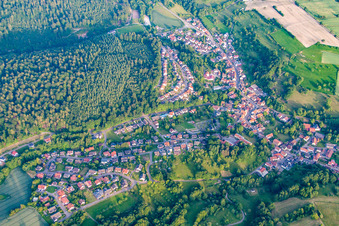 Waldwimmersbach von Norden in Lobbach im Bundesland Baden-Württemberg, Deutschland