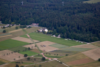 Schwann, Segelflugplatz im Ortsteil Conweiler in Straubenhardt im Bundesland Baden-Württemberg, Deutschland