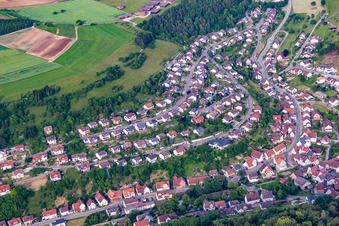 Hohnerstr im Ortsteil Sulz am Eck in Wildberg im Bundesland Baden-Württemberg, Deutschland