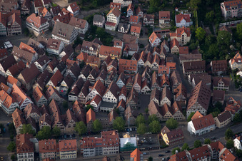 Auf dem Graben in Herrenberg im Bundesland Baden-Württemberg, Deutschland