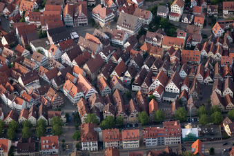 Spitalgasse in Herrenberg im Bundesland Baden-Württemberg, Deutschland