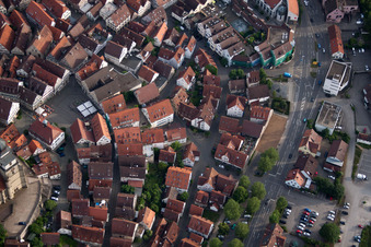 Hirschgasse in Herrenberg im Bundesland Baden-Württemberg, Deutschland