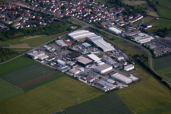 Industriegebiet Hagenring im Ortsteil Altingen in Ammerbuch im Bundesland Baden-Württemberg, Deutschland