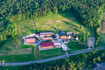 Luftbild von Gönningen, Bronnweiler in Reutlingen im Bundesland Baden-Württemberg, Deutschland