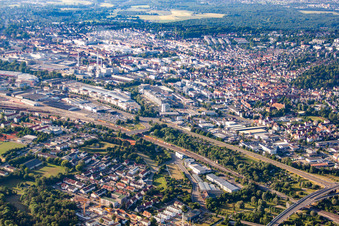 Ortsteil Weststadt in Ulm im Bundesland Baden-Württemberg, Deutschland